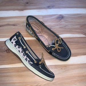 Women’s Sperry Leopard Boat Shoe